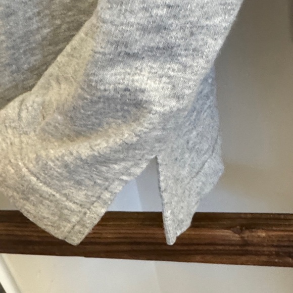 J. Crew Light Gray Pom-Pom Sweater - Picture 5 of 6